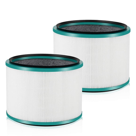 2 Pack Filter Replacement Compatible with Dyson HP01 HP02 DP01 DP02 Desk Purifiers, Replaces Part #968125-03 for Pure Hot Cool Link