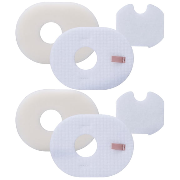 2 Pack Filter Replacement for Shark Rocket Vacuum HV300 HV301 HV300W HV302 HV305 HV310 UV450 Foam & Felt Filter Kit