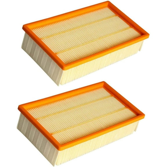 2 Pack Filter for Hilti VC 20 U VC 40 U UM (LF 4), for Karcher NT25 NT35 NT45 Vacuum Cleaner Accessories