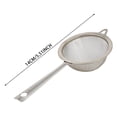 thumbnail image 1 of 2 Pack Fine Mesh Strainers for Kitchen, Clearance, Stainless Steel Small Sieve Sifter with Handle, Cocktail Strainer for Tea Juice Straining Cocktail Sifting Flour, 1 of 4