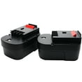 thumbnail image 1 of 2-Pack - Firestorm FS1400D-2 Battery Replacement - For Firestorm 14.4V FSB14 Power Tool Battery (2000mAh, NICD), 1 of 4