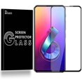 thumbnail image 1 of [2-Pack] Fit For ASUS ZenFone 6 (2019) [BISEN] FULL COVER Tempered Glass Screen Protector, Anti-Scratch, Anti-Shock, Shatterproof, Bubble Free, 1 of 4