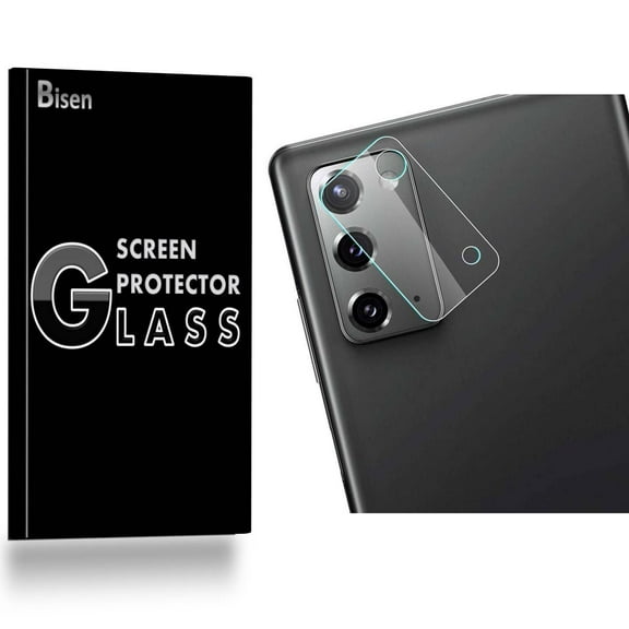 [2-Pack] Fit For Back Camera Lens of Samsung Galaxy Note 20 [BISEN] Tempered Glass Screen Protector, Anti-Scratch, Anti-Shock, Shatterproof, Bubble Free