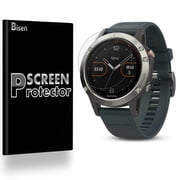 [2-Pack] Fit For Garmin Fenix 5S Plus [BISEN] Tempered Glass Screen Protector, Anti-Scratch, Anti-Shock, Shatterproof, Bubble Free