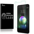 thumbnail image 1 of [2-Pack] Fit For LG Phoenix 4 / LG K8 (2018) BISEN Tempered Glass Screen Protector, Anti-Scratch, Anti-Shock, Shatterproof, Bubble Free, 1 of 3