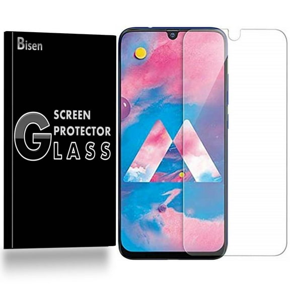 [2-Pack] Fit For Samsung Galaxy M30s [BISEN] Tempered Glass Screen Protector, Anti-Scratch, Anti-Shock, Shatterproof, Bubble Free