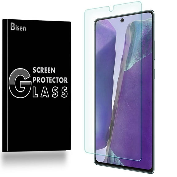 [2-Pack] Fit For Samsung Galaxy Note 20 [BISEN] Tempered Glass Screen Protector, Anti-Scratch, Anti-Shock, Shatterproof, Bubble Free