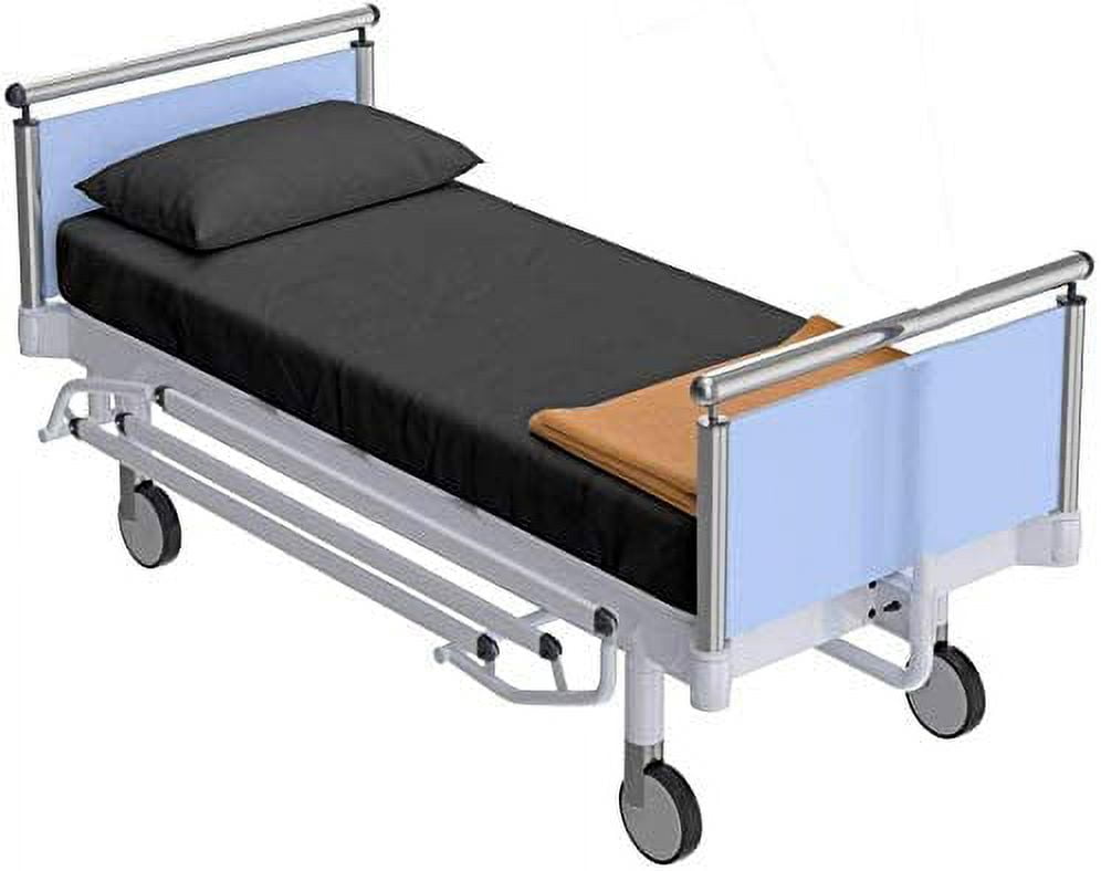 2 Pack Fitted Hospital Bed Sheets With Elastic All Around For A Perfect Fit - Co