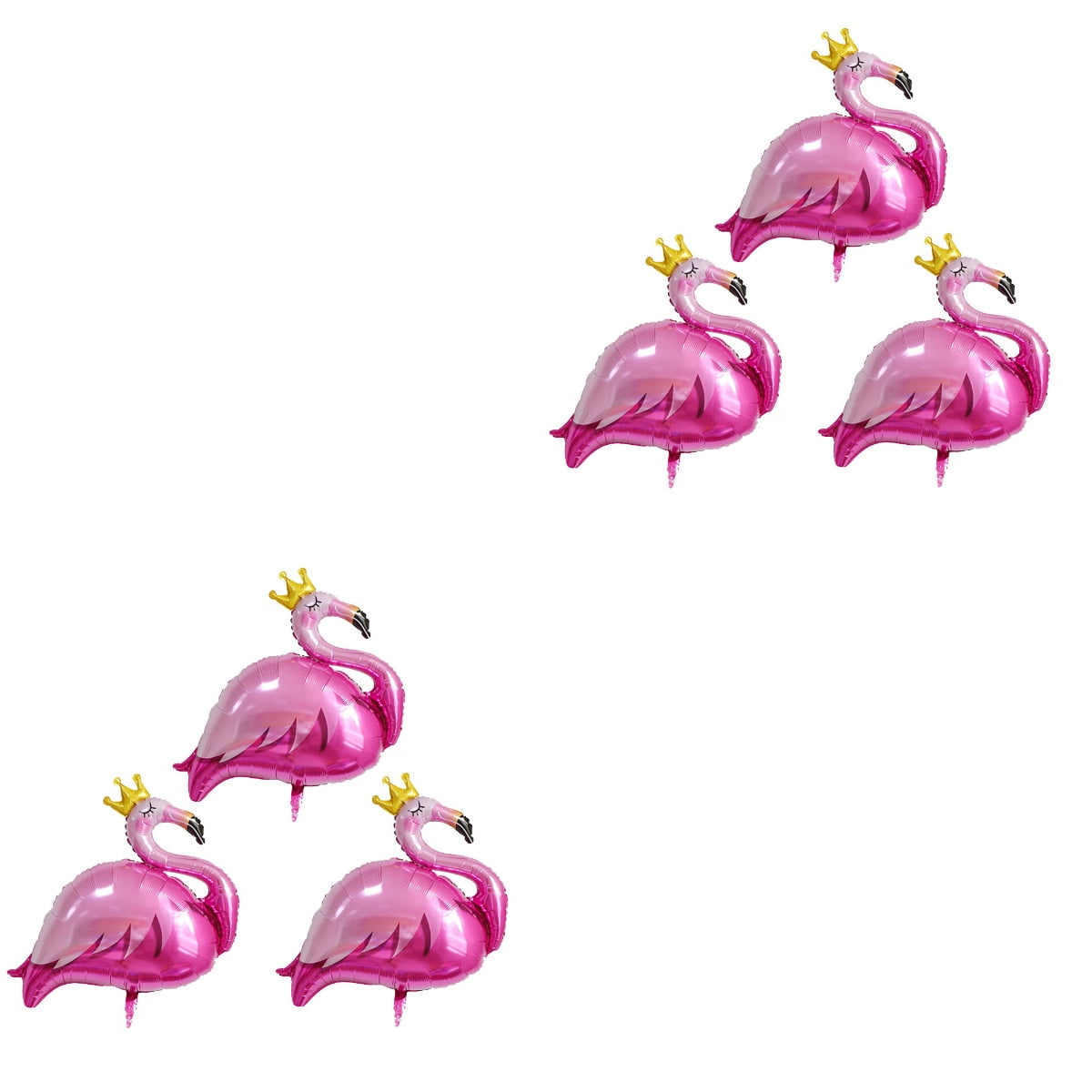 2 Pack Flamingo Balloon Foil Jumbo Clear Balloons Child Banquet