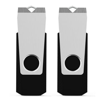 2 Pack Flash Drive 64 GB USB 2.0 Thumb Drive Jump Drive Memory Sticks Pen Drive for Laptop