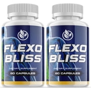 2 Pack Flexobliss - Dietary Supplement for Focus, Memory, Clarity, Energy, Improved Sleep, Calm and Relax Mind - Advanced Formula for Overall Wellness - 120 Capsules