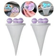 thumbnail image 1 of 2 Pack Floating Hair Filtering Mesh Removal, Pet Hair Remover Laundry Filter, Washing Machine Hair Filter Cleaning Mesh Bag, Reusable Household Hair Filter Net Pouch for Washing Machine, Purple, 1 of 9