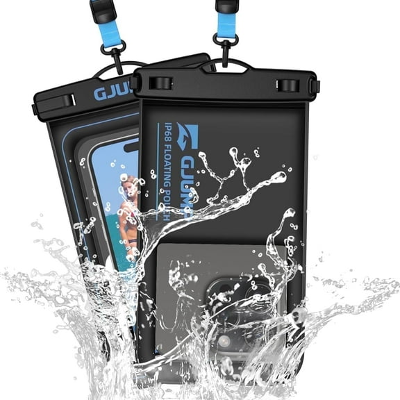 GJUMP Floating Waterproof Dry Bag Cell Phone Case for iPhone 11 Pro Max, iPhone 11, iPhone 11 Pro, Blue