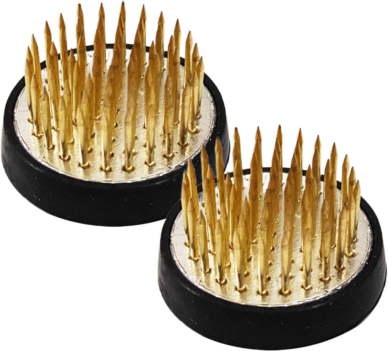 2 Pack Flower Frog Round Flower Arranging Frog Spiky Floral Pin Frog