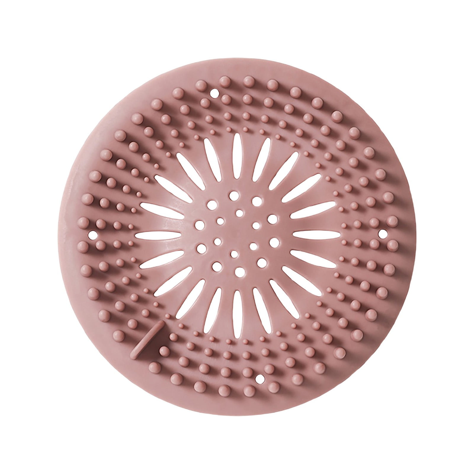 2-Pack Flower-Shaped Silicone Drain Hair Catcher, Reusable Sink ...