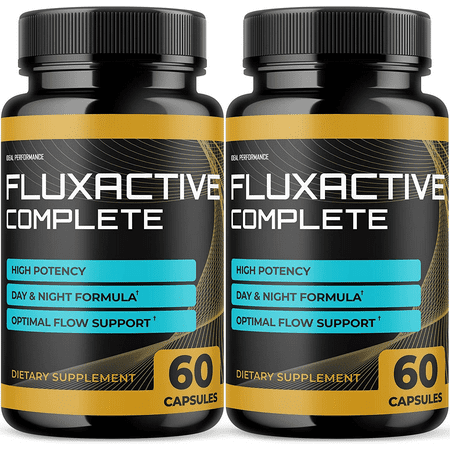 (2 Pack) Fluxactive Complete Package Fluxactive Complete for Prostate Health Flu