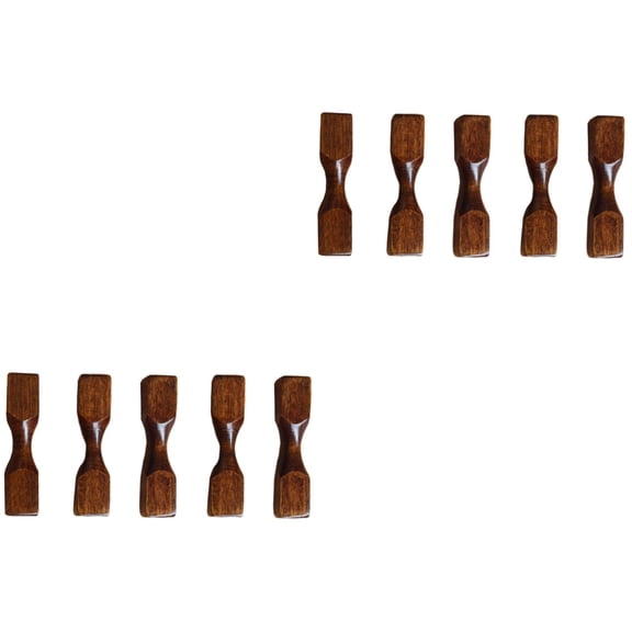 Wood Chopstick Rests 10 Pcs Bamboo Chopstick Holder Rest Rack Japanese Style Hotel Supplies