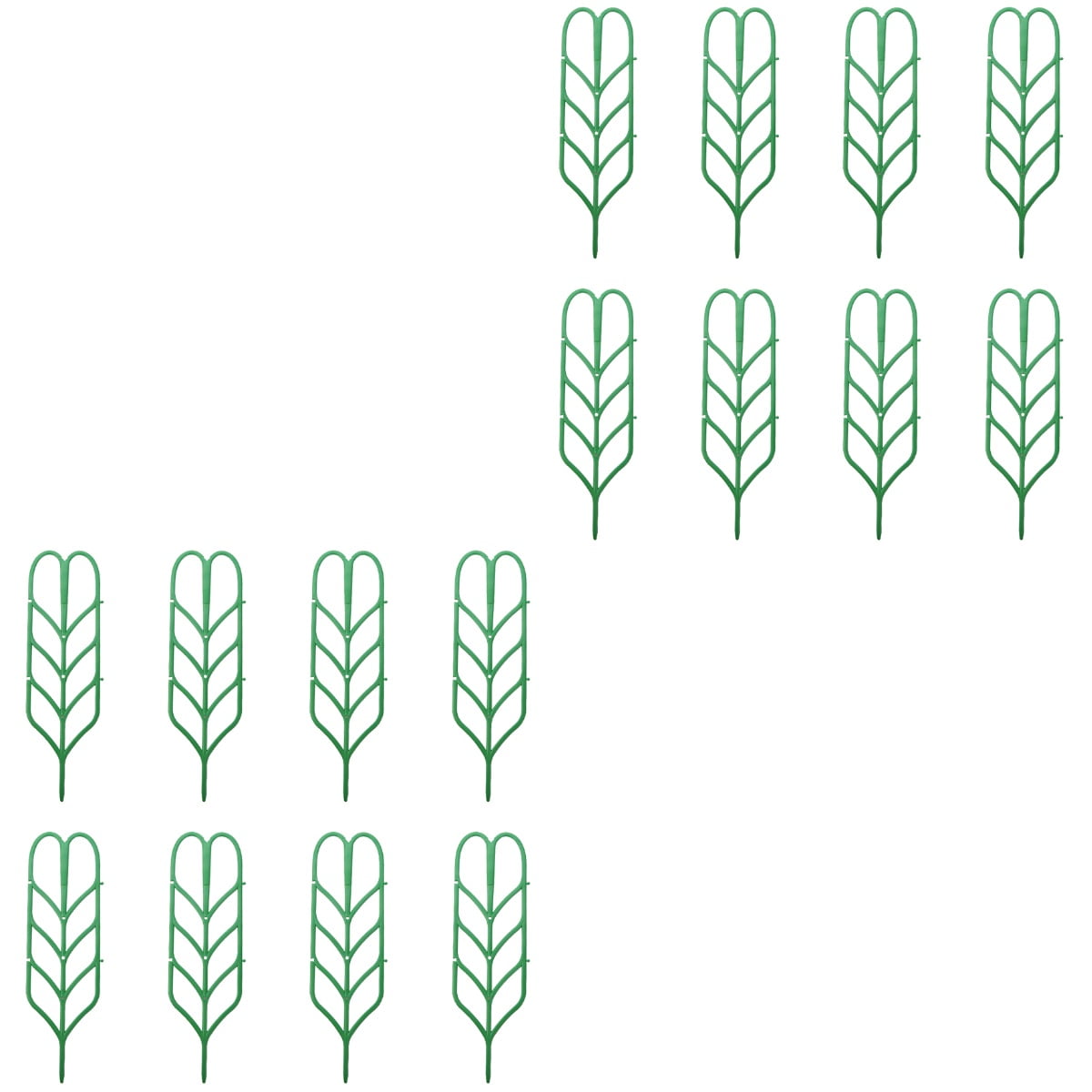 2 Pack Foldable Cucumber Trellis for Raised Bed Plant Climbing Stake Structure