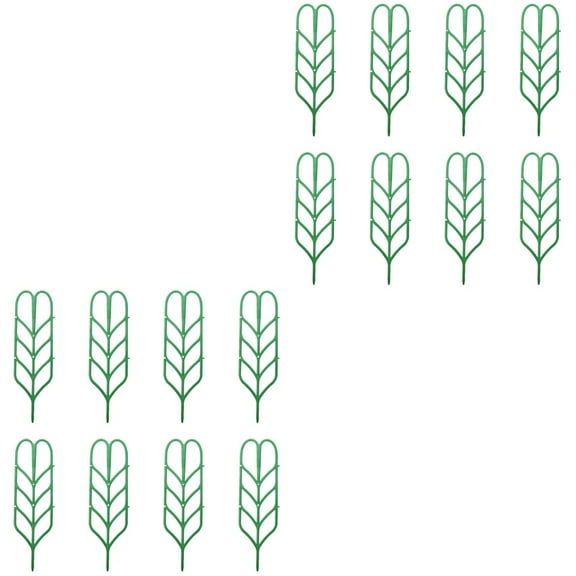 2 Pack Foldable Cucumber Trellis for Raised Bed Plant Climbing Stake Structure