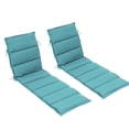 thumbnail image 1 of Maphissus Foldable and Water-Resistant Chaise Lounge Cushion - Set of 2, 1 of 7