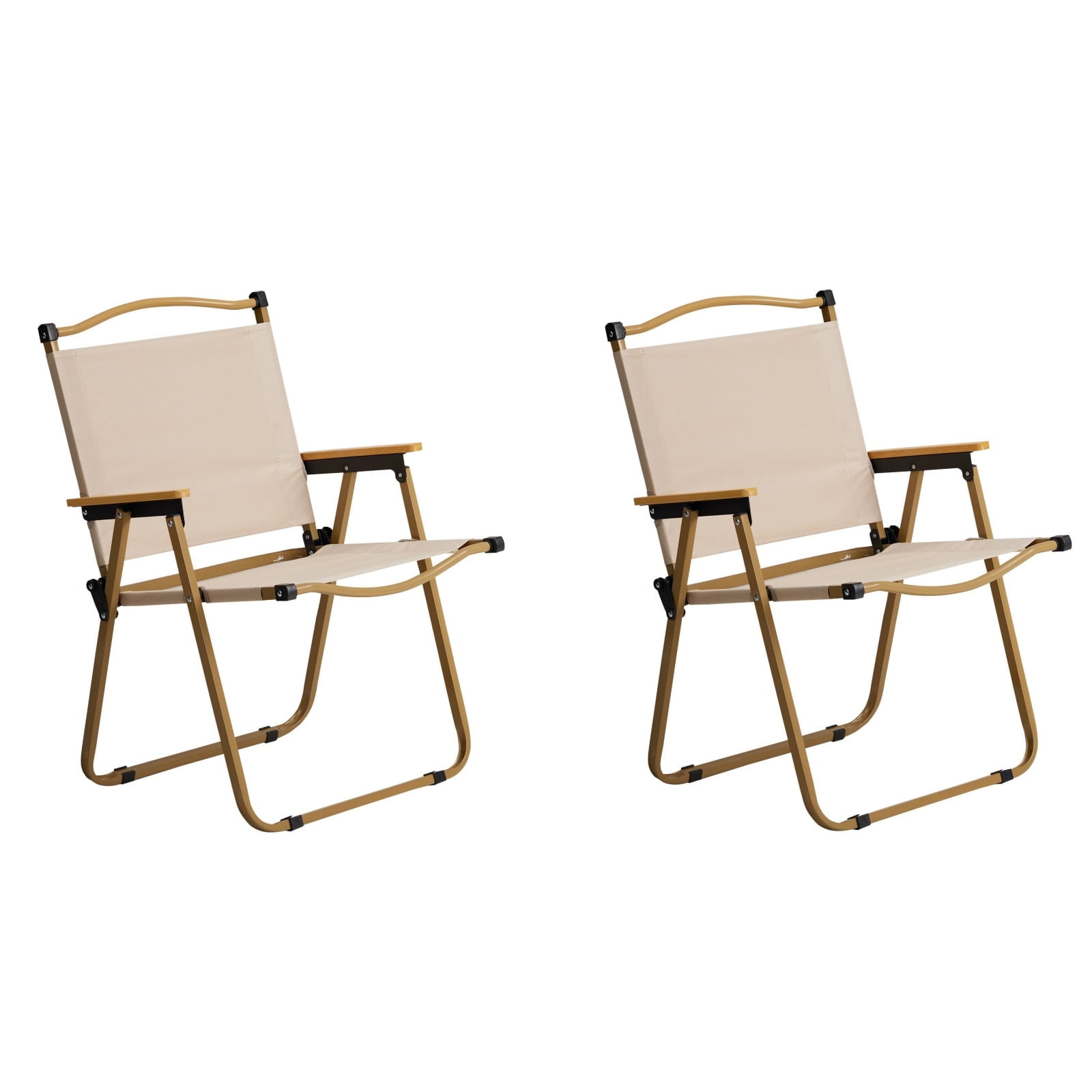 Camping Chairs Folding Portable Foldable Arm Outdoor Picnic Beach Fishing