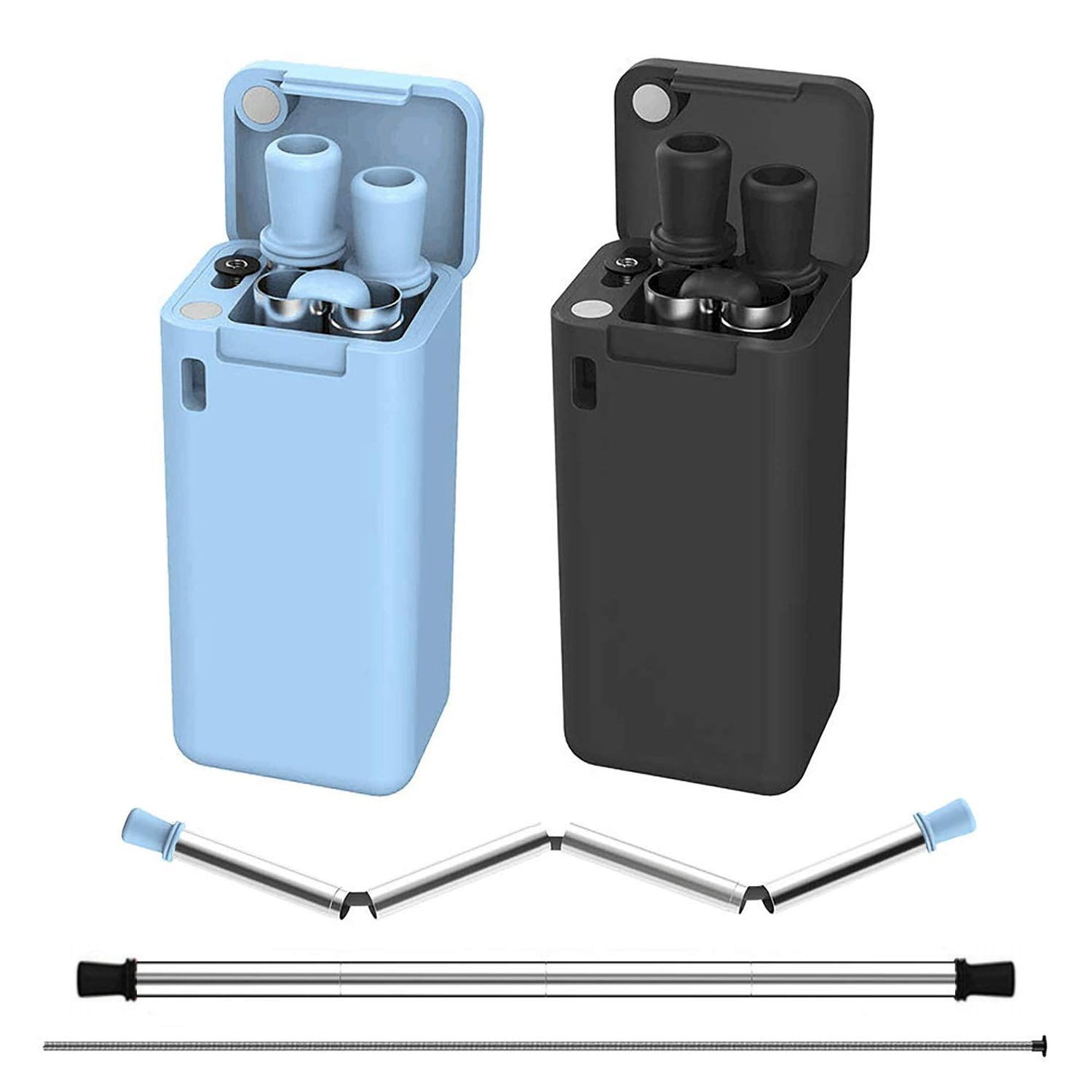 https://i5.walmartimages.com/seo/2-Pack-Folding-Drinking-Straw-Stainless-Steel-Collapsible-Reusable-Stainless-Straw-Drinking-Straws-Portable-with-Hard-Case-Black-Blue_9aecdd6e-2838-4481-ac38-b31f1b071569.4d8a9d3a705e825506263dc3a3efb5e7.jpeg