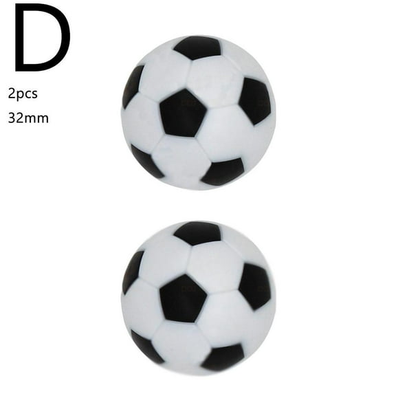 2-Pack Foosballs Table Games Replacement Balls Mini Tabletop Soccer Balls Party Favors Decorations Christmas Toys Gifts for Kids, Size 32mm