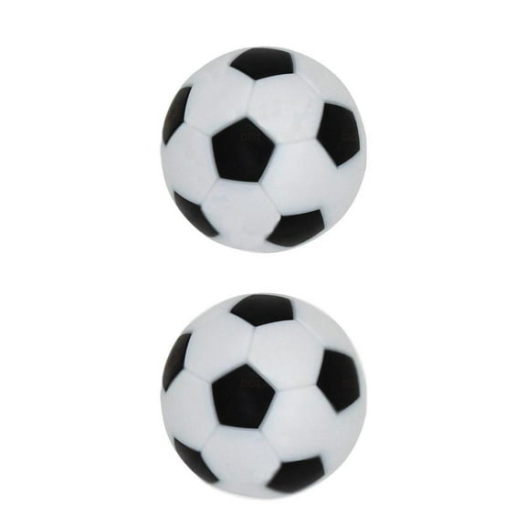 2-Pack Foosballs Table Games Replacement Balls Mini Tabletop Soccer Balls Party Favors Decorations Christmas Toys Gifts for Kids, Size 32mm