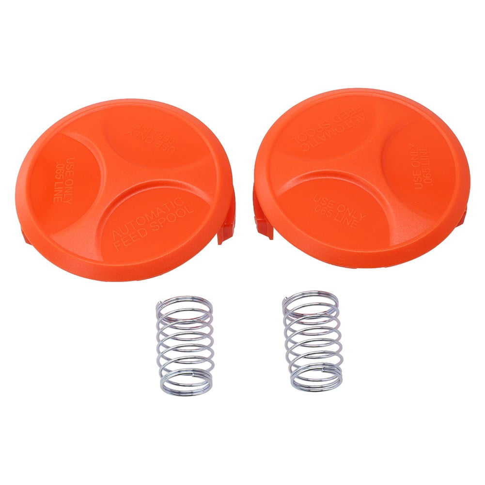 2pcs Spool Cover For BLACK + DECKER For Grass Trimmer 385022-03 Set  Replacement