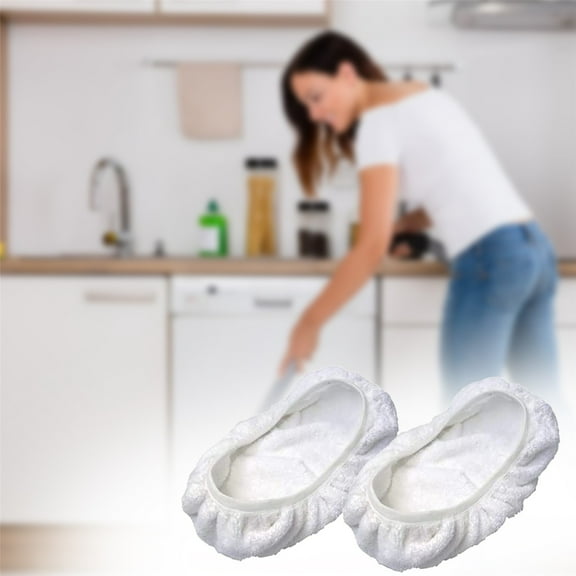 2 Pack For Fiber Pad Cloth Mop Suitable For Vandruck Flat Mop Cloth Covercloth