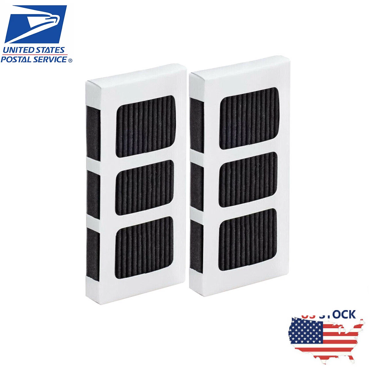 (2 Pack) For Frigidaire Paultra2 Refrigerator Air Filter Pureair Ultra Ii
