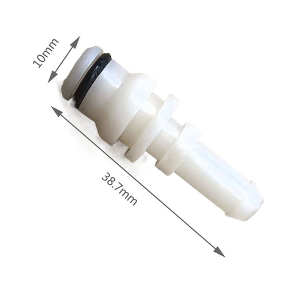 2 Pack For Karcher For Puzzi Replacement Hose Connector (Male) 100/ 200/ 8/1 Replacement Plastic Hose Connector Stem For Puzzi 200 Laisenwei
