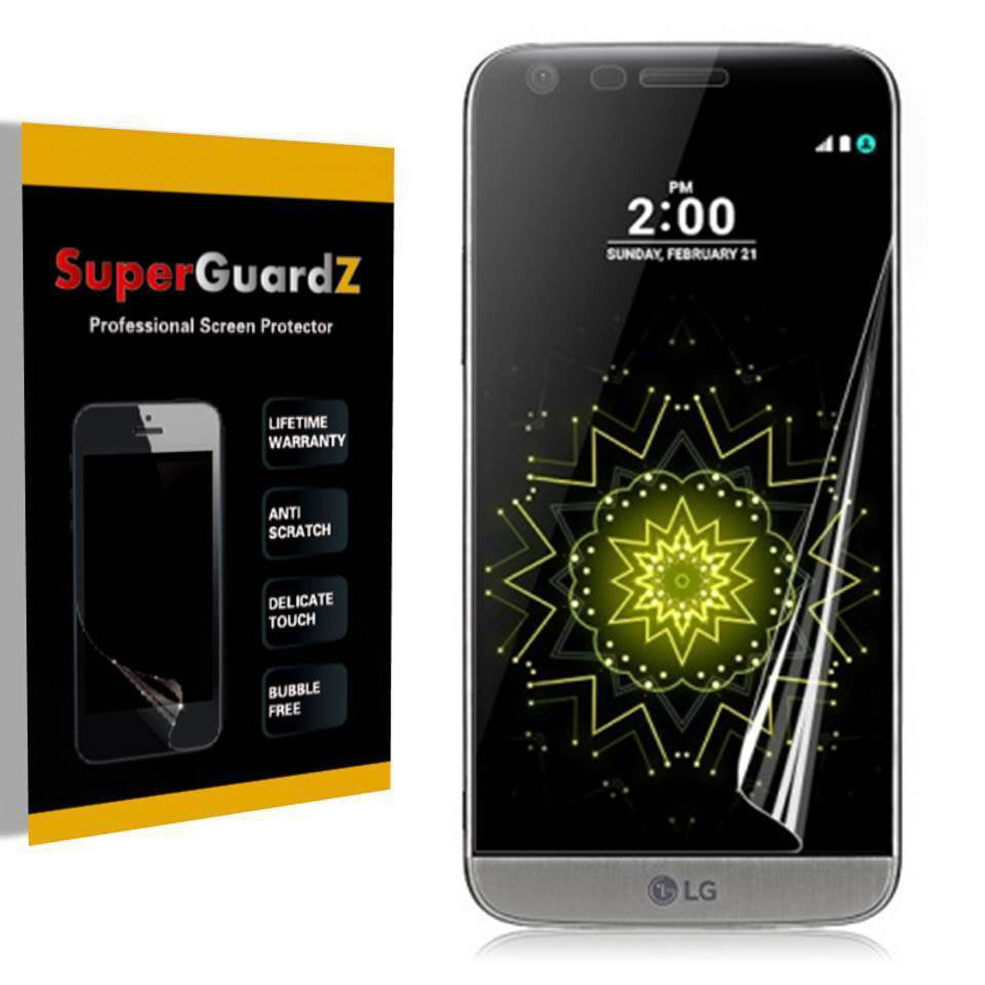 2-Pack] For LG G5 SuperGuardZ [FULL COVER] Screen Protector