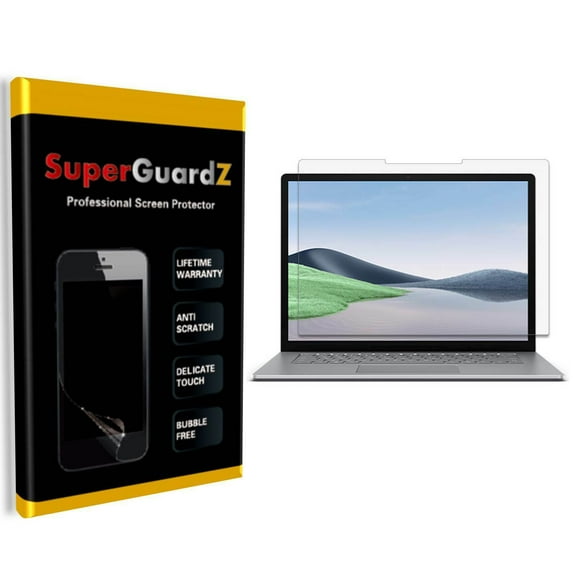 [2-Pack] For Microsoft Surface Laptop 5 (15 in) / Surface Laptop 4 (15 in) - SuperGuardZ Screen Protector, Ultra Clear, Anti-Scratch, Anti-Bubble