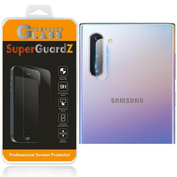 [2-Pack] For Rear Camera Lens of Samsung Galaxy Note 10 - SuperGuardZ Tempered Glass Screen Protector [Anti-Scratch, Anti-Bubble] + 2 Stylus Pen
