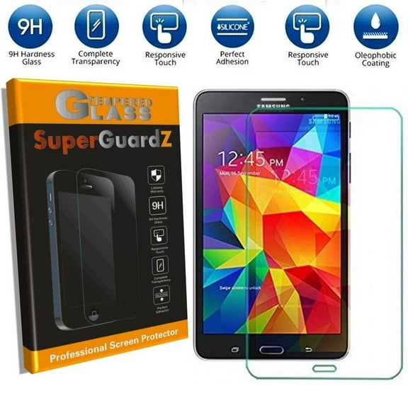 [2-Pack] For Samsung Galaxy Tab E 8.0 - SuperGuardZ Tempered Glass Screen Protector, 9H, Anti-Scratch, Anti-Bubble, Anti-Fingerprint