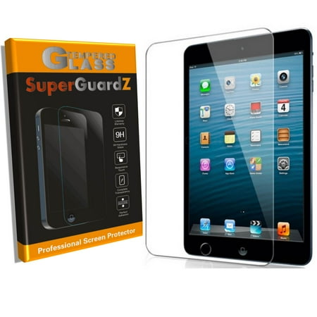 [2-Pack] For iPad Air 2 / Air 1 - SuperGuardZ Tempered Glass Screen Protector, 9H, Anti-Scratch, Anti-Bubble, Anti-Fingerprint
