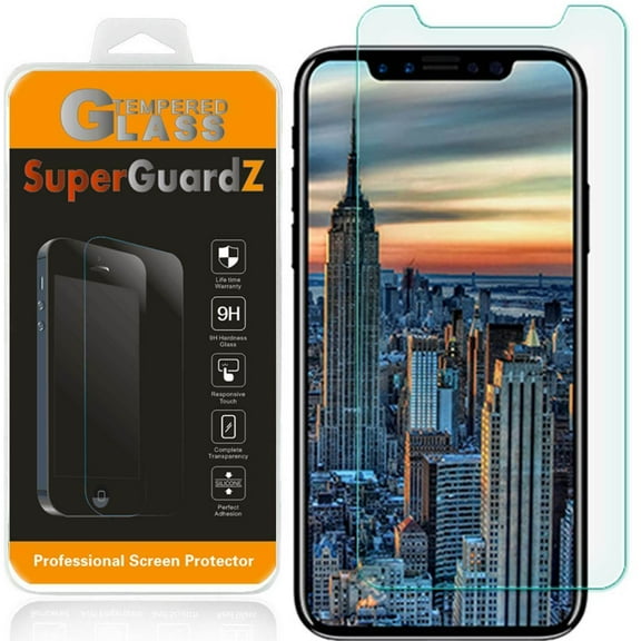 [2-Pack] For iPhone 11 - SuperGuardZ Anti Blue Light [Eye Protection] Tempered Glass Screen Protector, Anti-Scratch, 9H Hardness, Anti-Bubble, Anti-Shock + Installation Tray