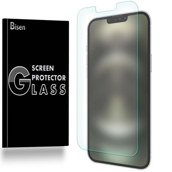 [2-Pack] For iPhone 14 Plus / 13 Pro Max [BISEN] Anti-Glare Matte Tempered Glass Screen Protector, Anti-Scratch, Anti-Shock, Shatterproof, Bubble Free