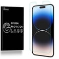 thumbnail image 1 of [2-Pack] For iPhone 14 Pro Max [BISEN] Anti-Glare Matte Tempered Glass Screen Protector, Anti-Scratch, Anti-Shock, Shatterproof, Bubble Free, 1 of 5