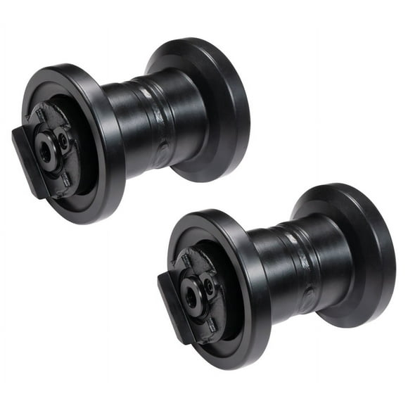 2 Pack Forged Excavator Track Bottom Roller for RD118-21700, RD148-21700, Compatible with Kubota Mini Excavator Models: KX 121-3, KX 121-3S, KX 121-3ST, Kubota KX 040-4, KX121, KX121-3
