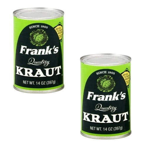 (2 pack) ( 2 Pack ) Frank's Quality Kraut 14 Oz