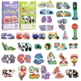 thumbnail image 1 of 2 Pack Fridge Magnets,Large Size Magnetic Animals and Vehicles,Puzzle Animal and Vehicles Magnets for Refrigerator,Educational Toys Fridge Magnets Toddler Learning Toys, 1 of 7