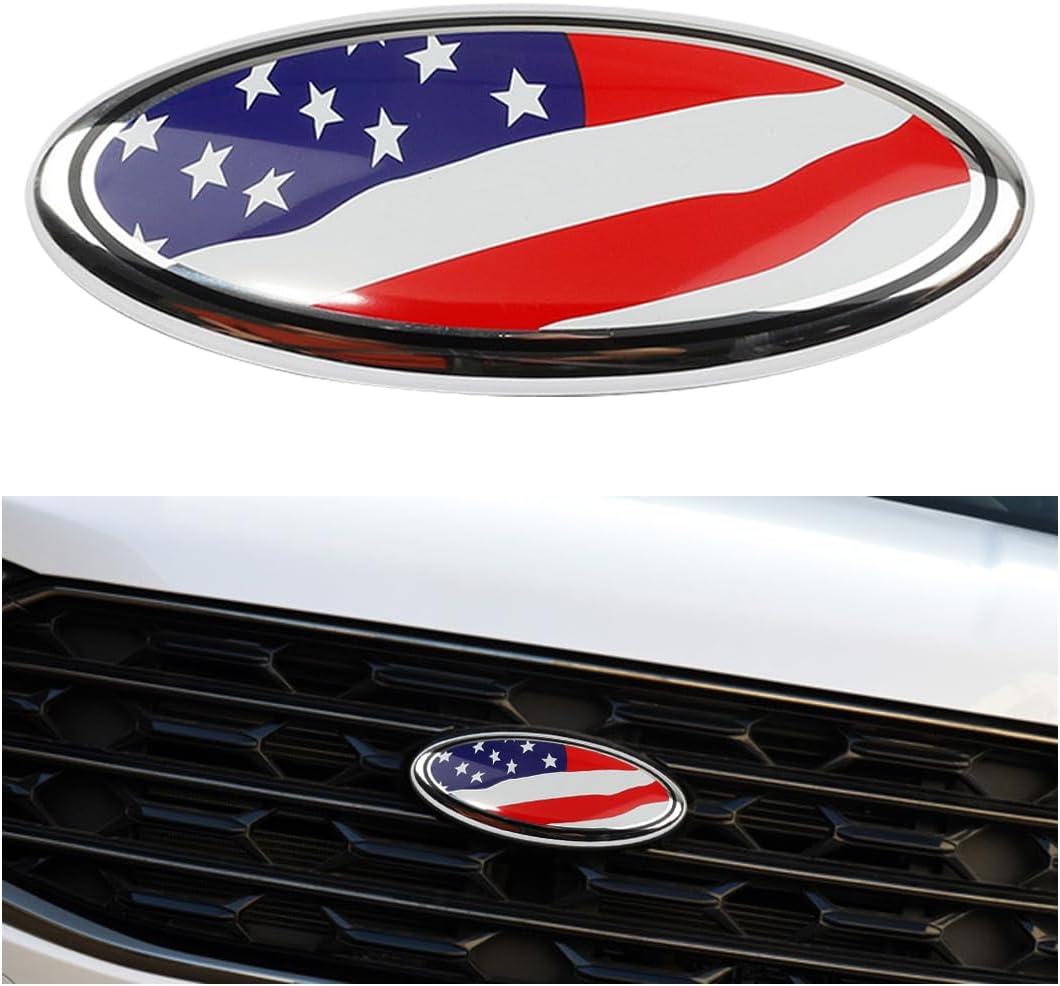 American Flag Ford Emblem