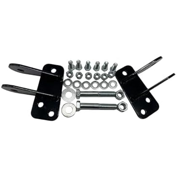 2-Pack Front Shock Relocation Kit Compatible with Lowered Truck 1963-1987 Chevy C10 C20$$Vehicle Parts & Accessories