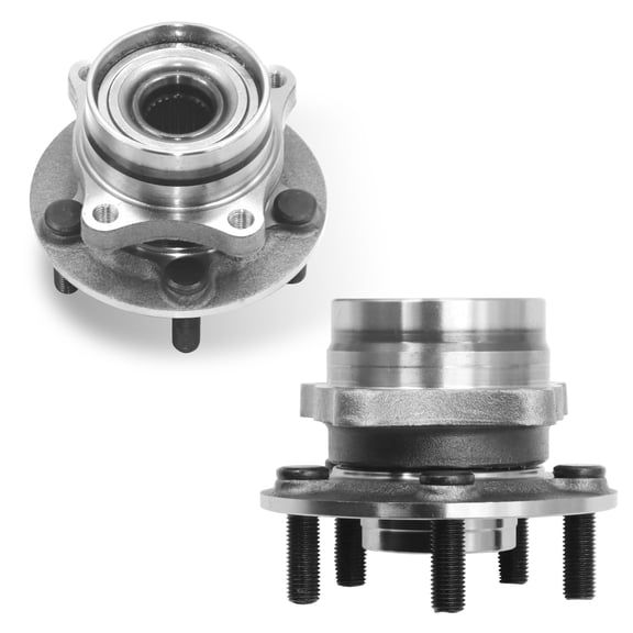 2-Pack Front Wheel Bearing Assembly for Smooth Ride and Enhanced Safety-2* Front Wheel Hub Bearings Assembly