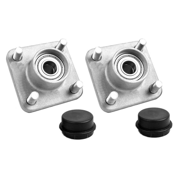 2 Pack Front Wheel Hub Assembly for Club Car DS + Precedent 2003+ Golf Carts 102357701