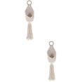 thumbnail image 1 of 2 Pack Fruit Baskets for Kitchen Hanging Hammock Woven Net Bag Practical Wall, 1 of 8