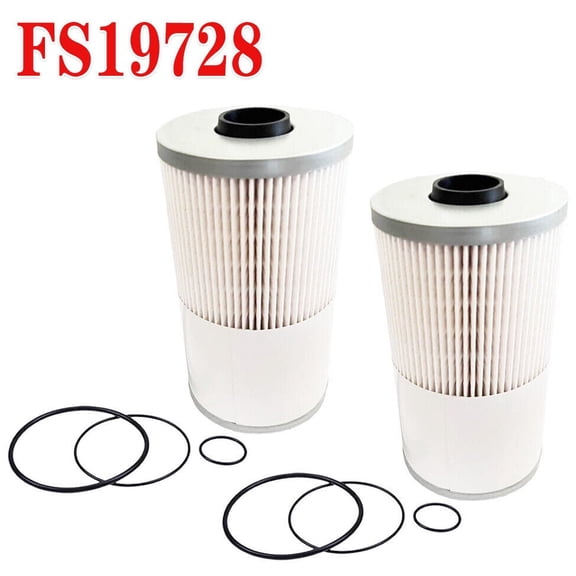 2 Pack Fuel / Water Separator FS19728 Replacement For Cummins