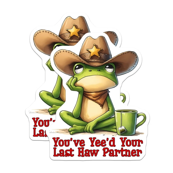 (2 Pack) Funny Fridge Decoration Magnet - 5" On Longest Side - Sticks to Smooth Flat Surfaces - Made in USA - MAG9676